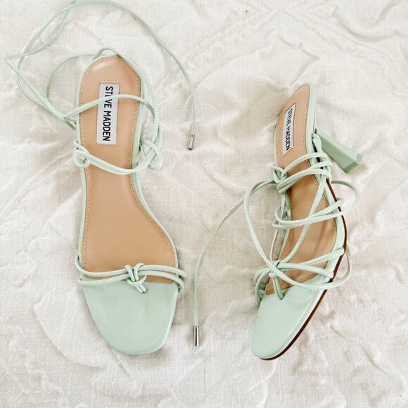 Steve Madden Superb Womens Strappy Heels Size 8.5 - Picture 3 of 8